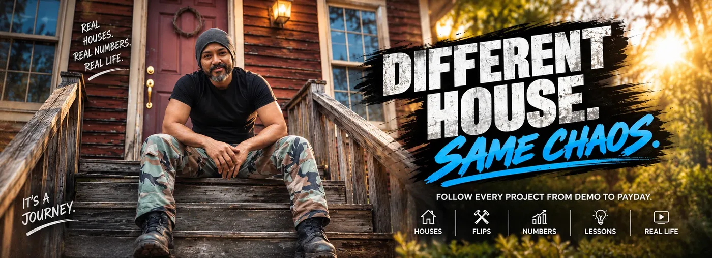 Different House. Same Chaos. How We Flipped This House, hosted by Jerryll Noorden